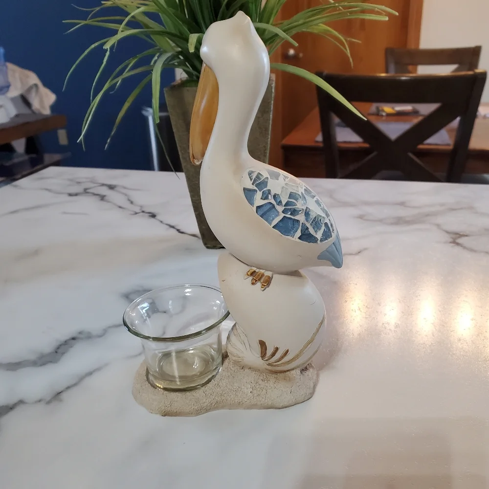 Pelican Votive Candle Holder